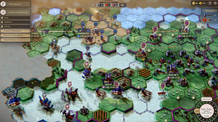 罗马陨落(Yield! Fall of Rome) v0.9.127.1 官方中文版 4X策略游戏 1.1G