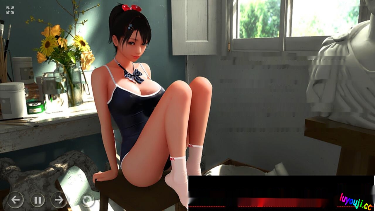 【3D互动SLG/神作】秘密画室！官中步兵版 5G