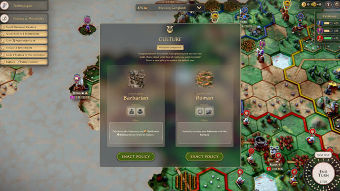 罗马陨落(Yield! Fall of Rome) v0.9.127.1 官方中文版 4X策略游戏 1.1G