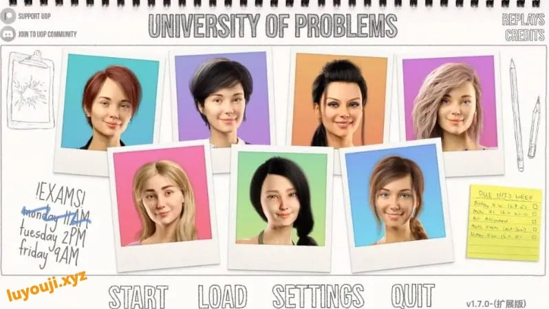 【PC/AI汉化/欧美/SLG游戏/15.40G】问题大学 (University of Problems) v1.9.5 Ext AI汉化版+欧美SLG游戏+15.40G-中文绅士游戏下载,黄游,色情手机游戏,绅士漫画,里番