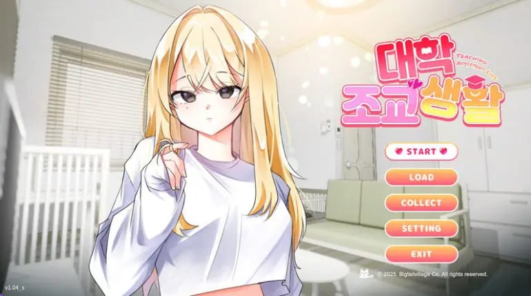 【PC/官中/养成/SLG游戏/1.1G】大学助教生活（Teaching Assistant Life）Ver1.11 官中步兵版+养成SLG游戏+1.1G-中文绅士游戏下载,黄游,色情手机游戏,绅士漫画,里番