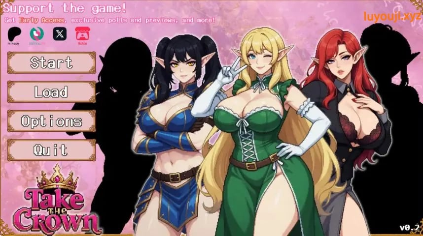 【PC/安卓/AI汉化/日系SLG/沙盒/3.90G】精灵少女夺冠记（Take the Crown） Ver0.5 AI汉化版+PC+安卓+日系SLG游戏+3.90G-中文绅士游戏下载,黄游,色情手机游戏,绅士漫画,里番