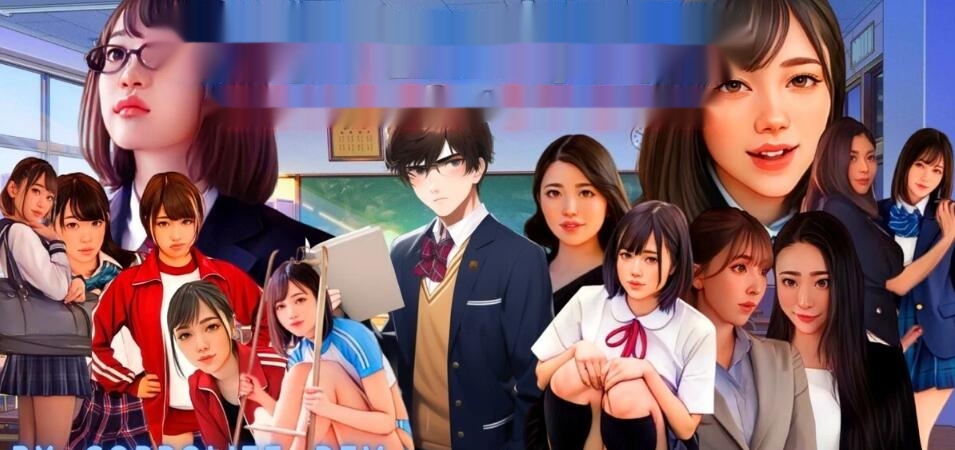 [电脑] 【PC/真人HTML/汉化】学校的物语Gakko No Monogatari V0.13 浏览器汉化版【8.6G】-在线ACG，视频动画，漫画，动漫，绅士游戏，3D漫画，福利图片