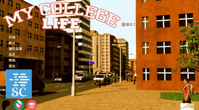 【PC/安卓/AI汉化/欧美/沙盒/3D/SLG游戏/1.2G】我的大学生活 (My College Life) Ch.1Ver0.1 AI汉化版+ PC+安卓+欧美沙盒3DSLG游戏+1.2G-中文绅士游戏下载,黄游,色情手机游戏,绅士漫画,里番