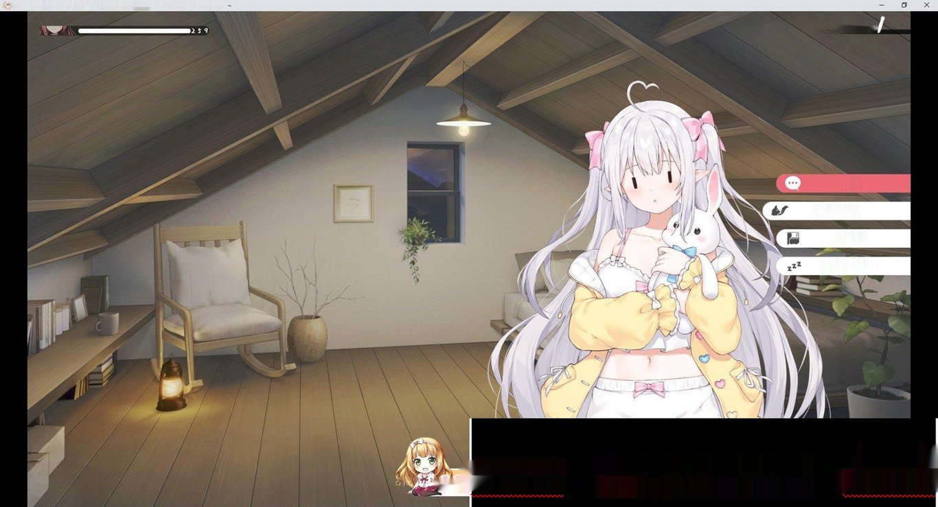 [互动SLG/中文/动态]和存在感薄弱妹妹一起的简单生活存在感薄い妹との簡単生活 ver0.60 官方中文版1.6G