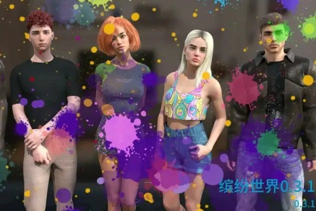 【PC/安卓/AI汉化/欧美/SLG游戏/2.3G】缤纷世界 (Colorful Worlds) Ver0.5.5 AI汉化版+PC+安卓+欧美SLG游戏+2.3G-中文绅士游戏下载,黄游,色情手机游戏,绅士漫画,里番