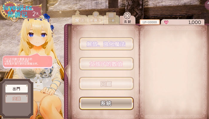 异世界树的巫女 v1.1 DL官方中文版 爆款3D互动游戏 7G