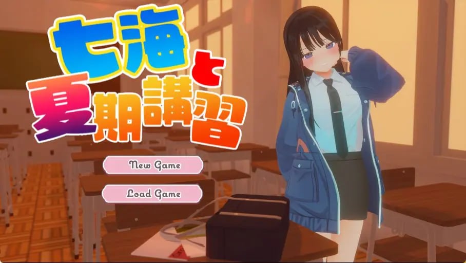 【PC/生肉/日式/动画/3D游戏/1.70G】 七海和暑期补习班（七海と夏期講習）Ver4.5 生肉版+日式动画3D游戏+1.70G-中文绅士游戏下载,黄游,色情手机游戏,绅士漫画,里番