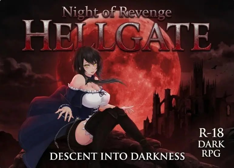 【PC/官中/动作/ACT游戏/2.9G】 魔女复仇之夜 “地狱之门:堕入黑暗” (Night of Revenge “HELLGATE: Descent Into Darkness”) 大型MOD Ver1.2.6 官中版+汉化补丁+存档+动作ACT游戏+2.9G-中文绅士游戏下载,黄游,色情手机游戏,绅士漫画,里番