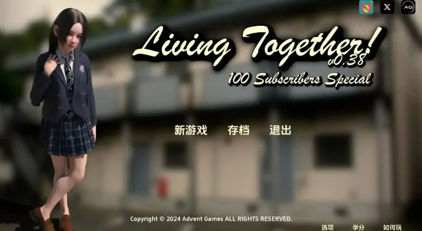 【PC/安卓/AI汉化/欧美/3D/SLG游戏/12.5G】共同生活 (Living Together! ) Ver0.54 AI汉化版+PC+安卓+欧美3DSLG游戏+12.5G-中文绅士游戏下载,黄游,色情手机游戏,绅士漫画,里番