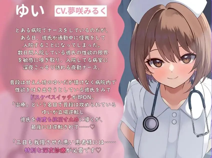 【PC/汉化/日式/SLG游戏/320M】 夜班护士的诊疗，人家会全部帮你看着哦♡- Ver26.01.13 正式版+日式SLG游戏+320M-中文绅士游戏下载,黄游,色情手机游戏,绅士漫画,里番