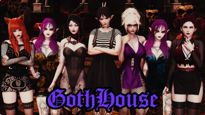 【PC+安卓/AI汉化/欧美/SLG游戏/1.51G】哥特之家 (GothHouse) Chapters 1-2 AI汉化版 PC+安卓+欧美SLG游戏+1.51G-中文绅士游戏下载,黄游,色情手机游戏,绅士漫画,里番