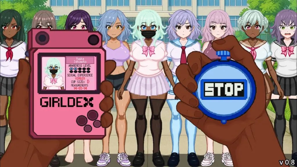 【PC/生肉/互动/SLG游戏/1.10G】 停止大师：时间冻结访客（Stop Master The Time Freeze Visitor）生肉版+互动SLG游戏+1.10G-中文绅士游戏下载,黄游,色情手机游戏,绅士漫画,里番