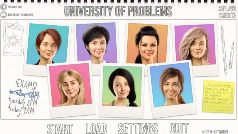 【PC/安卓/AI汉化/欧美/3D/SLG游戏/17.7G】学院情缘 (University of Problems) Ver1.8.0 AI汉化版+PC+安卓+欧美3DSLG游戏+17.7G-中文绅士游戏下载,黄游,色情手机游戏,绅士漫画,里番