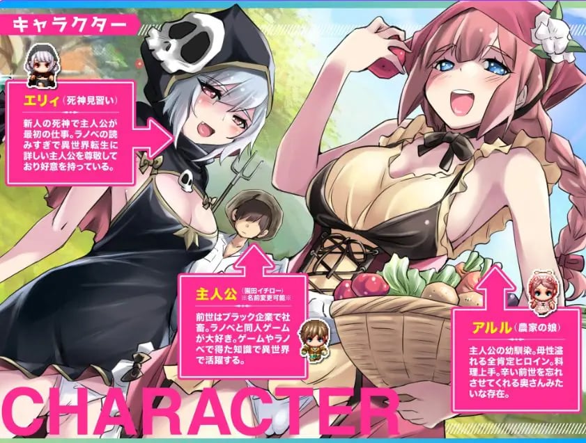 【PC/AI汉化/冒险/RPG游戏/1.60G】异世界慢生活牧场～转生后成了初始村民A且等级固定为1，但凭着作弊技能建立后宫并顺便拯救了世界的故事 AI汉化版+特典+冒险RPG游戏+1.60G-中文绅士游戏下载,黄游,色情手机游戏,绅士漫画,里番