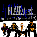 EGA rendering of the cover for Blackstreet - No Diggity