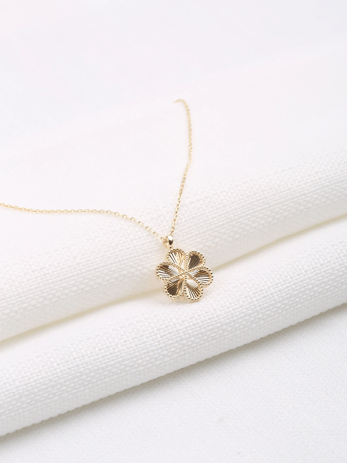 Anadolu Çiçeği Altın Kolye