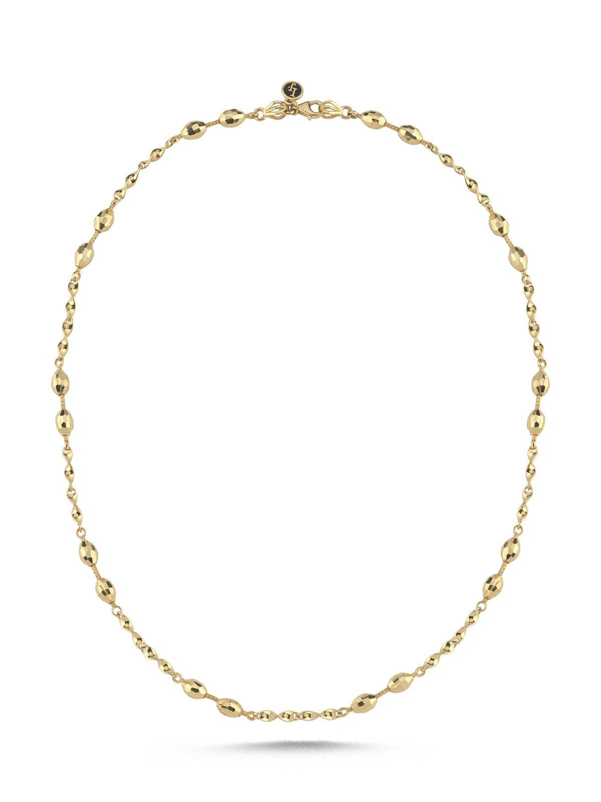 Altın Işıltı Zincir Kolye