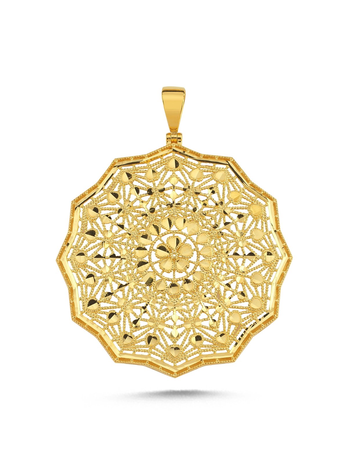 Şemse Altın Kolye Ucu