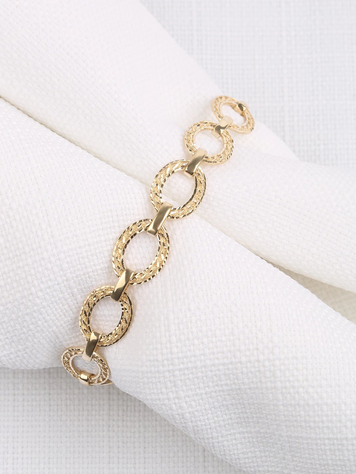 Harman Çemberi Altın Bileklik