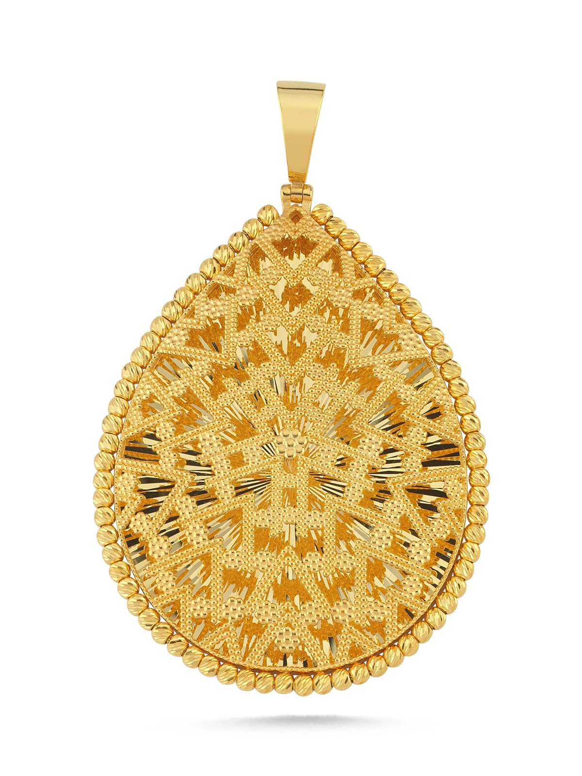 Mühr-i Damla Altın Kolye Ucu