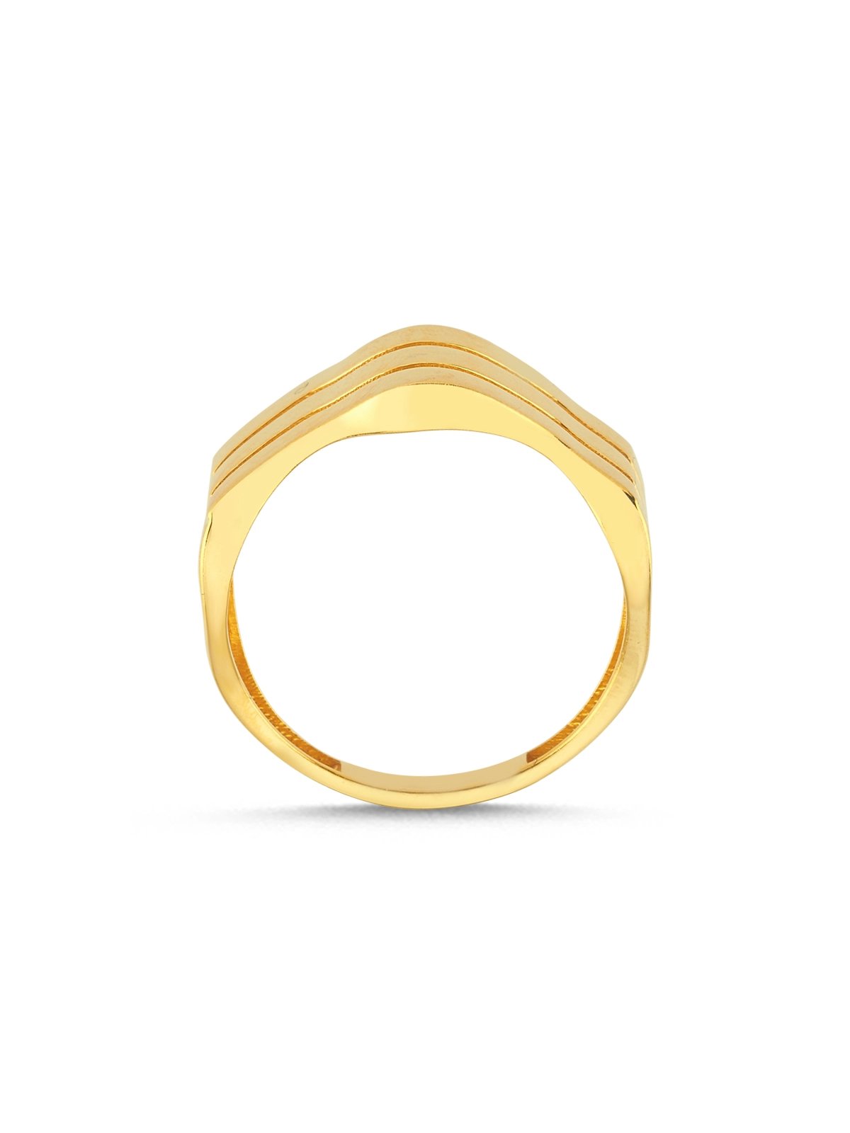 Zikzak Ajda Altın Yüzük