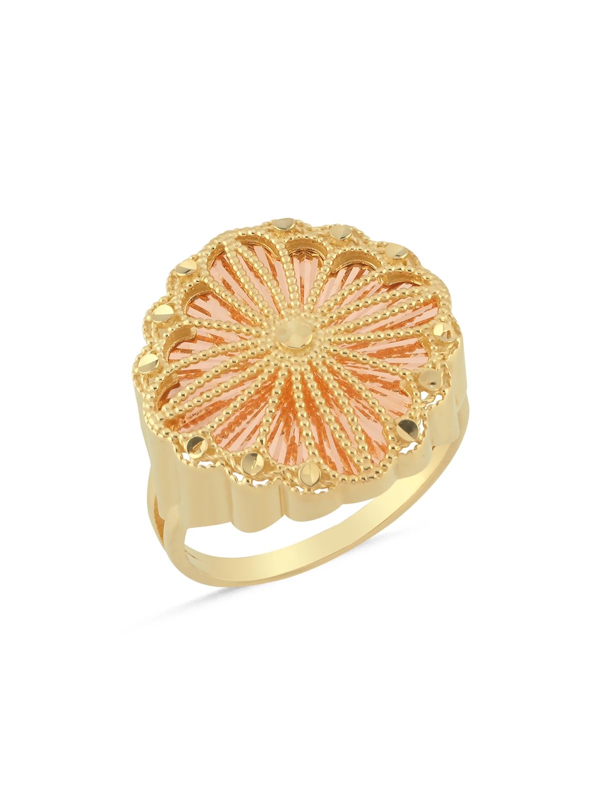 Nakış Altın Yüzük