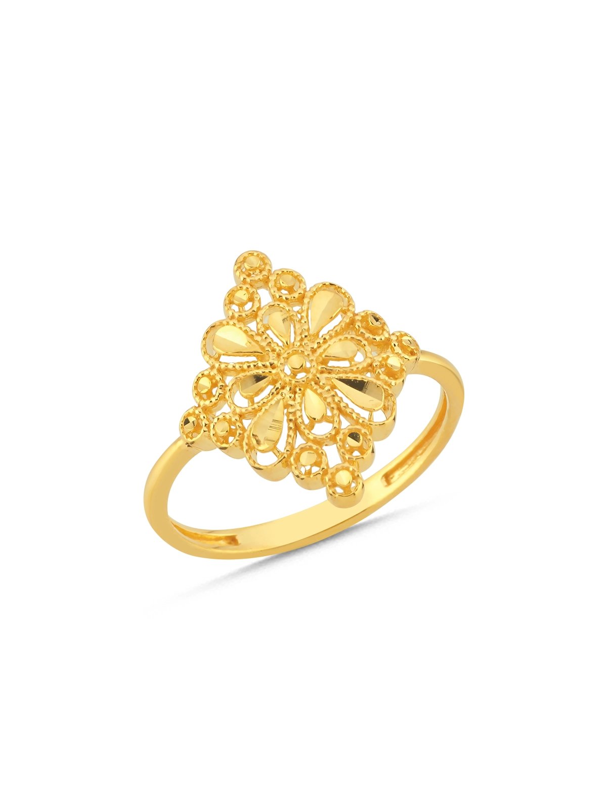 Gönül Çiçeği Altın Yüzük