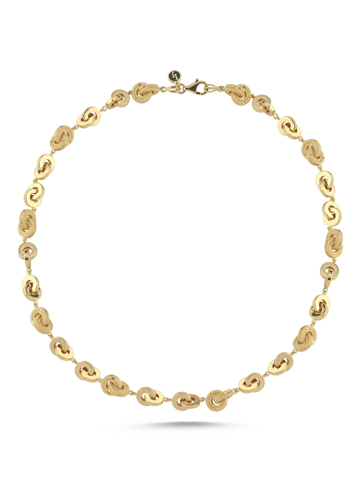 Altın Döngü Zincir Kolye