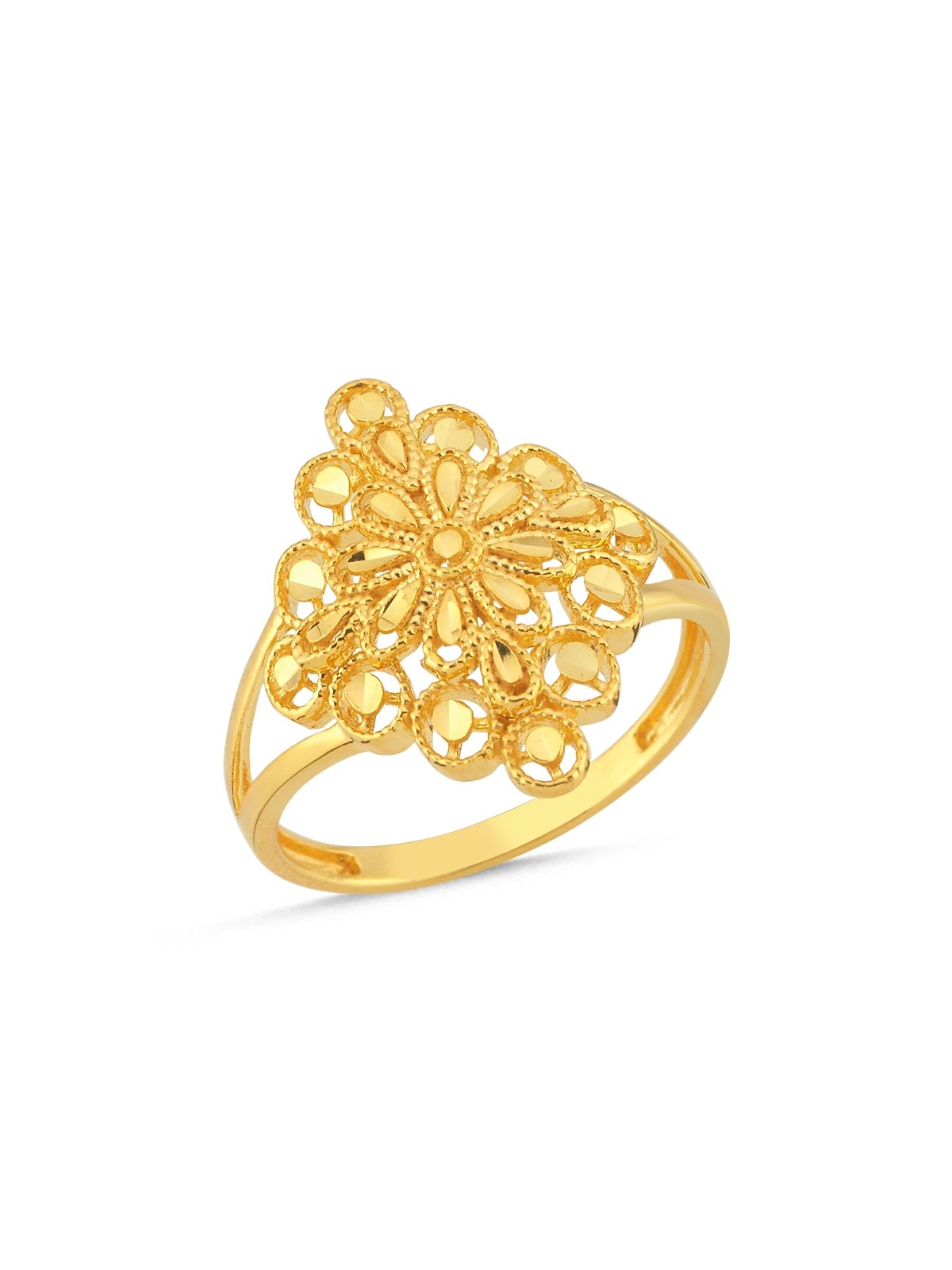 Işık Çiçeği Altın Yüzük