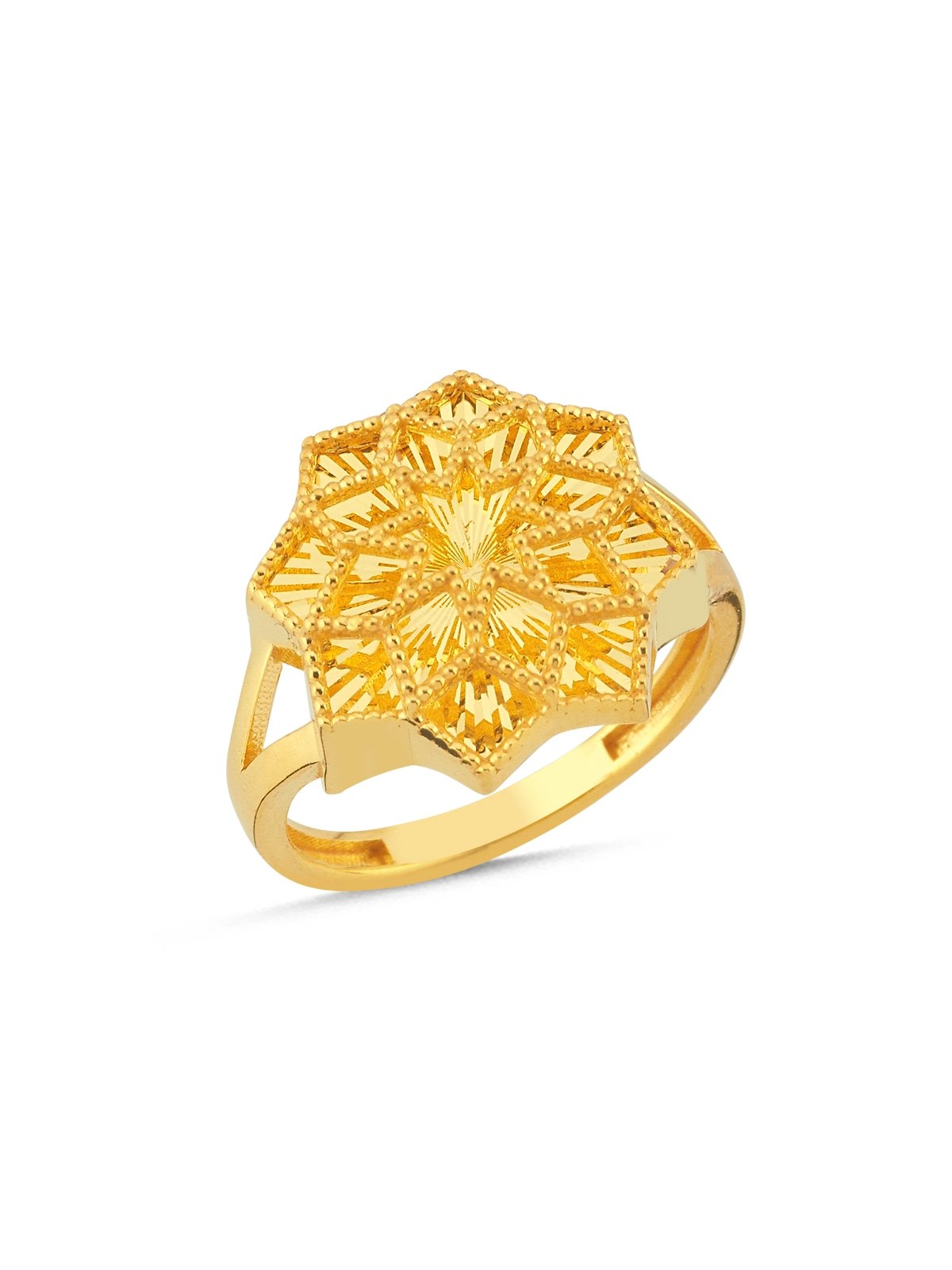 Kervansaray Yıldızı Altın Yüzük