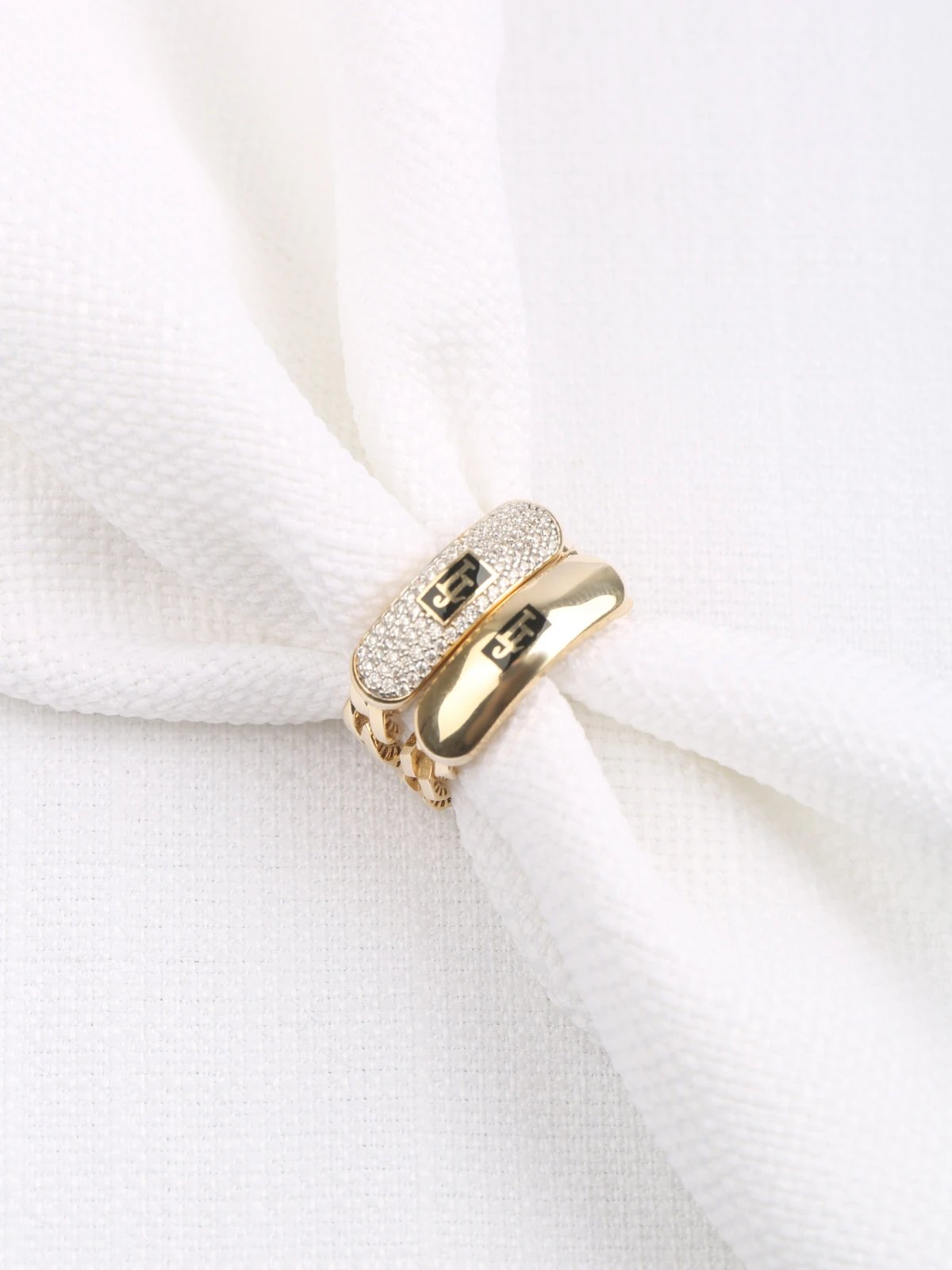 LJ Taşlı Gurmet Altın Yüzük