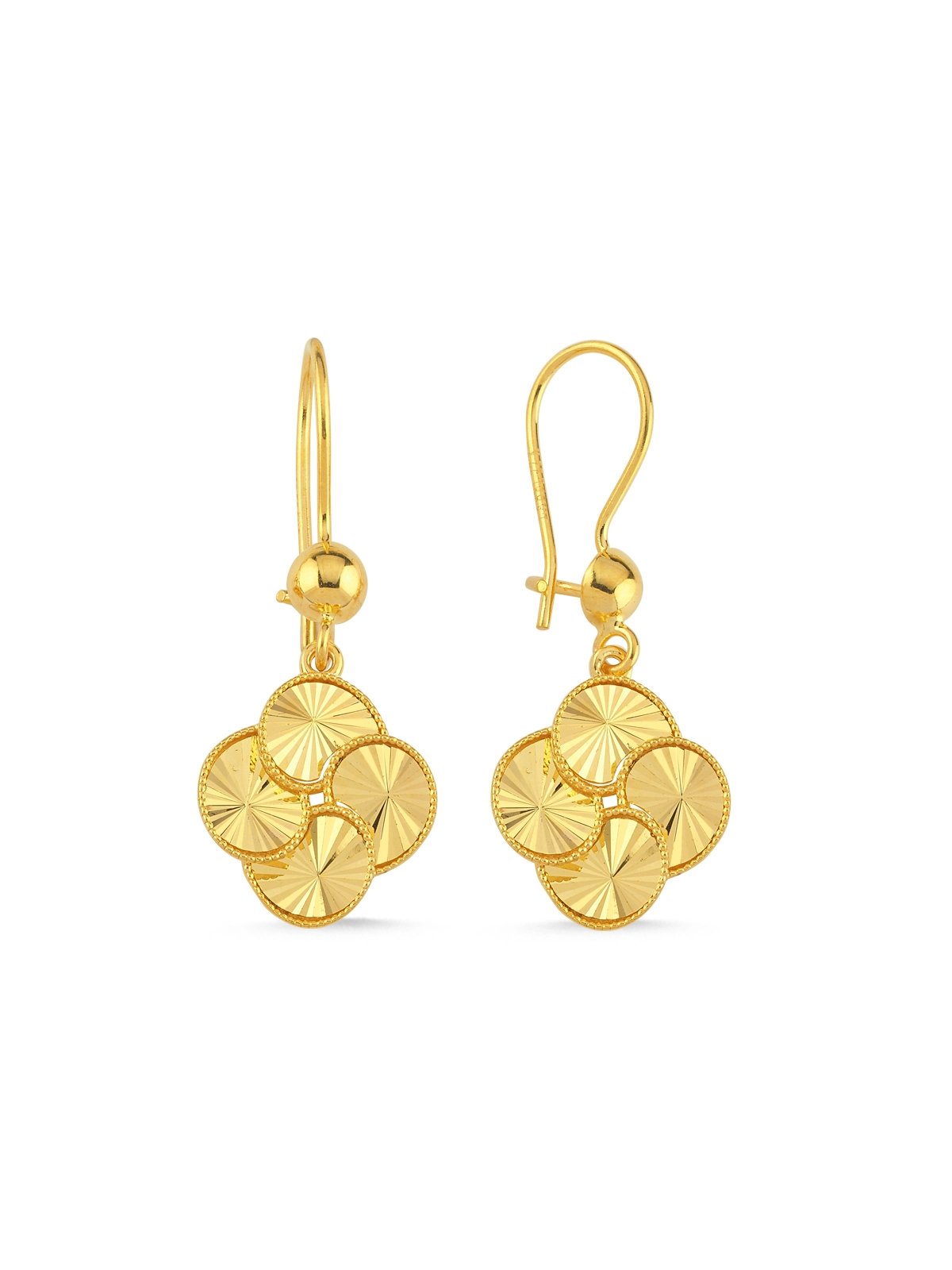 Altın Yansıma Küpe