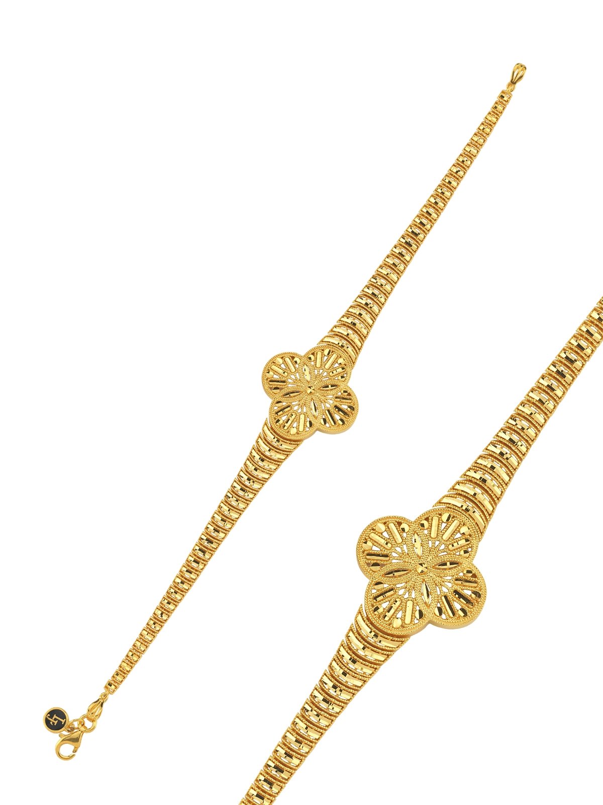 Saray Çiçeği Altın Bileklik