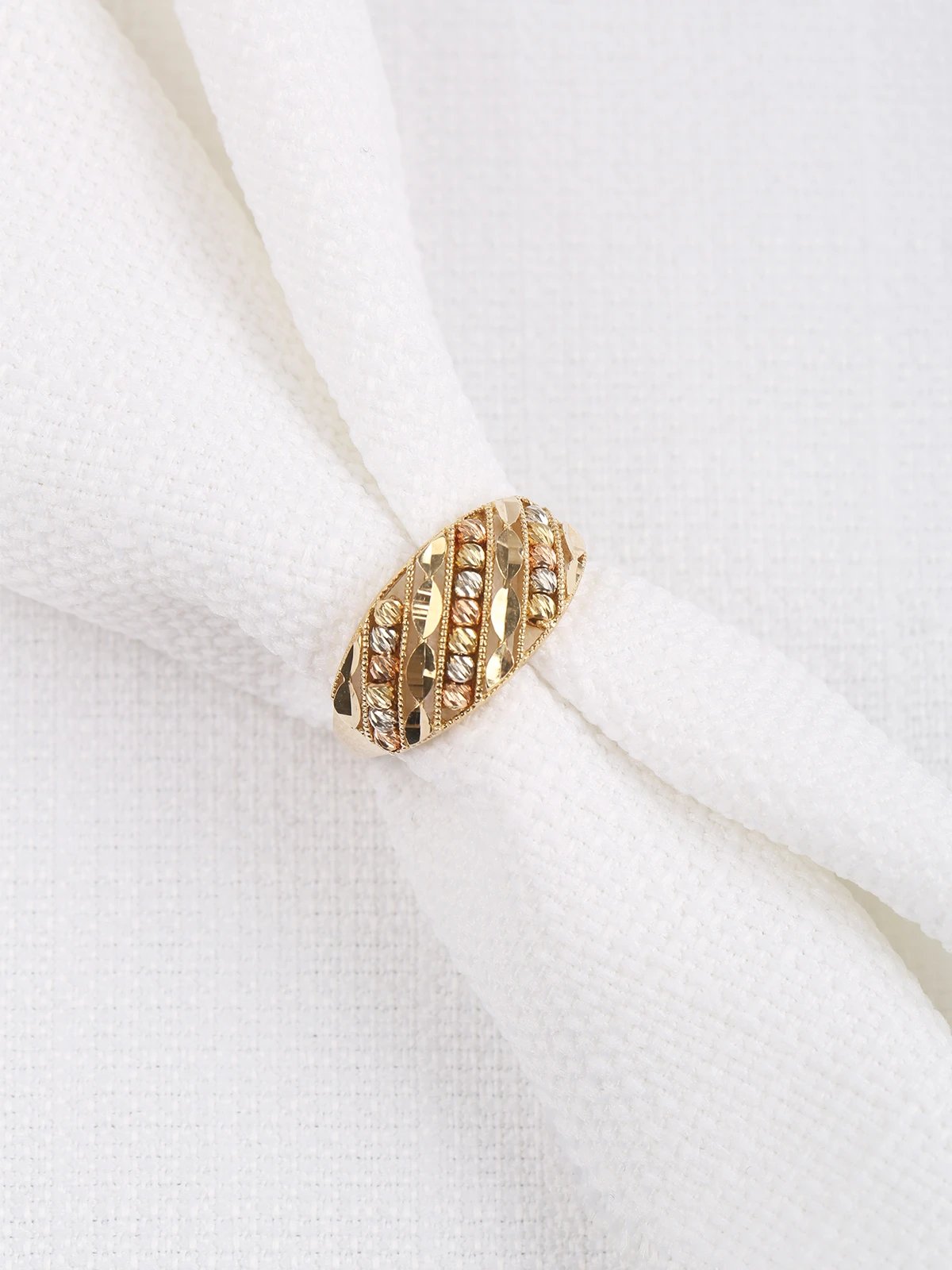 Dorika Top Ritim Altın Yüzük