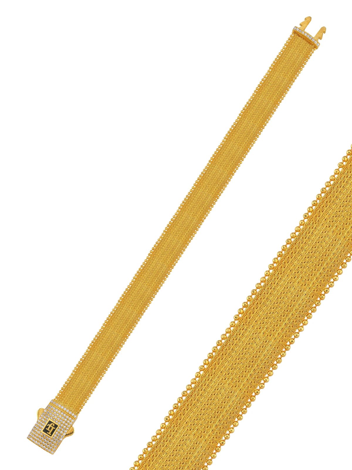 Kafkas Hasırı Altın Bileklik