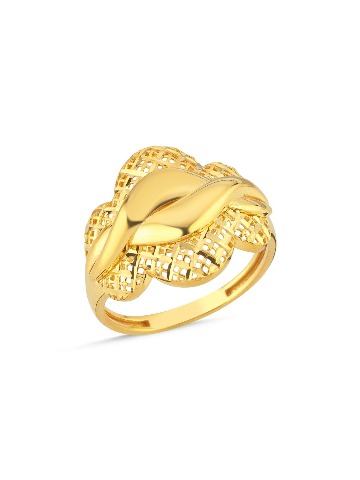 Bağ Hasır Altın Yüzük