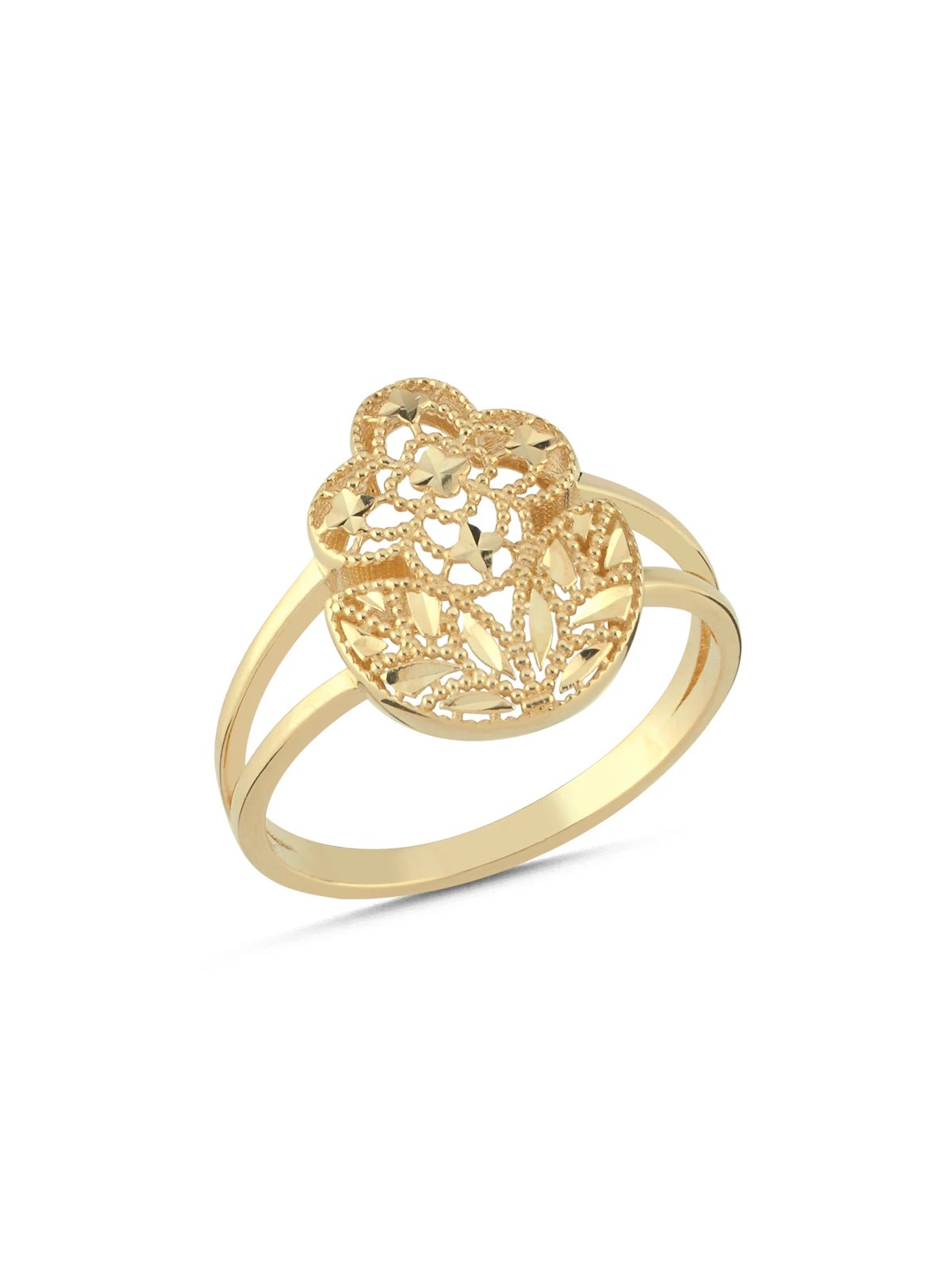 Kır Çiçeği Altın Yüzük