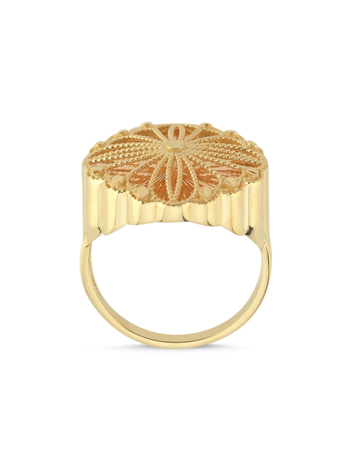 Nakış Altın Yüzük