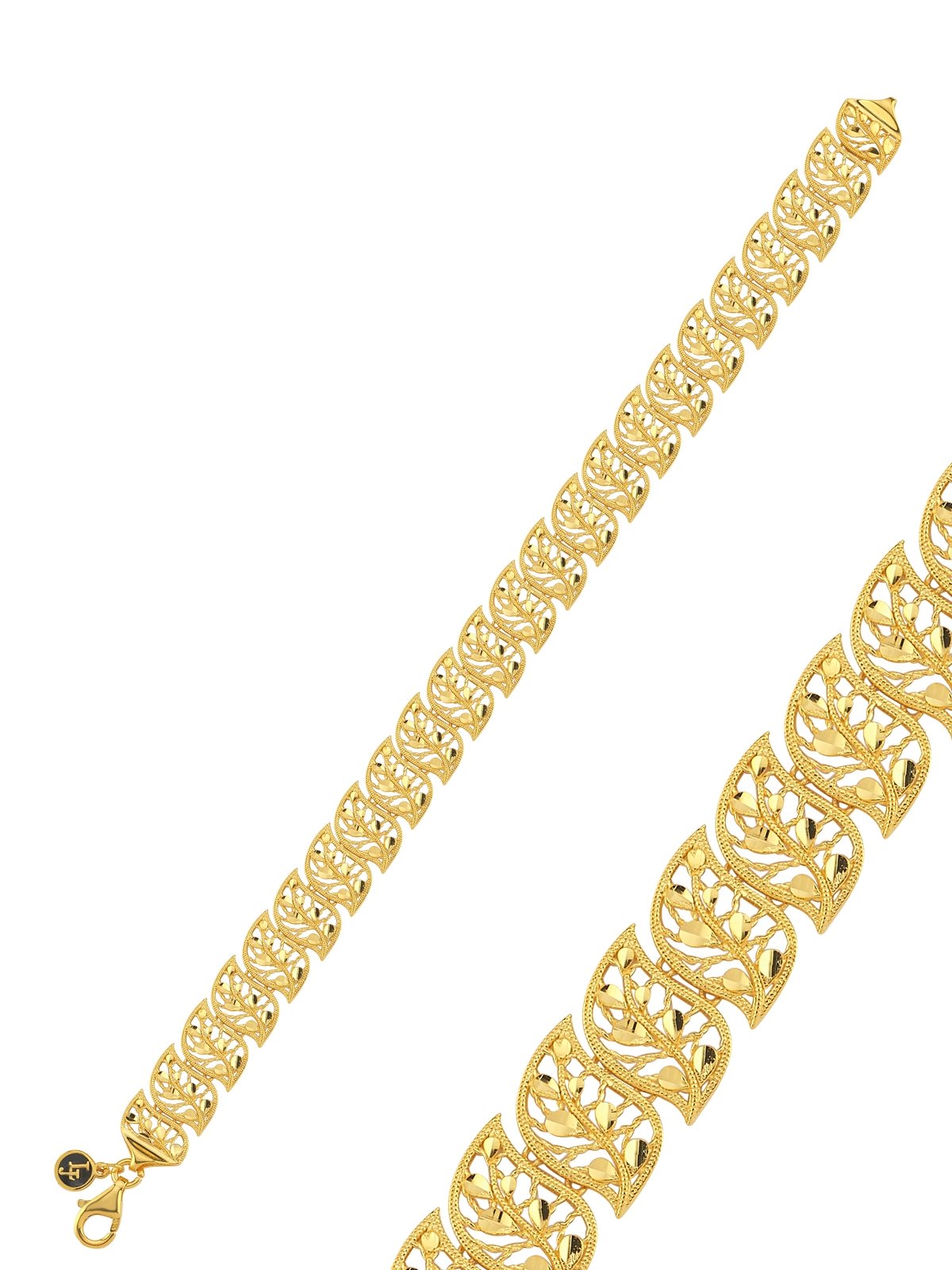 Motif Yolu Altın Bileklik