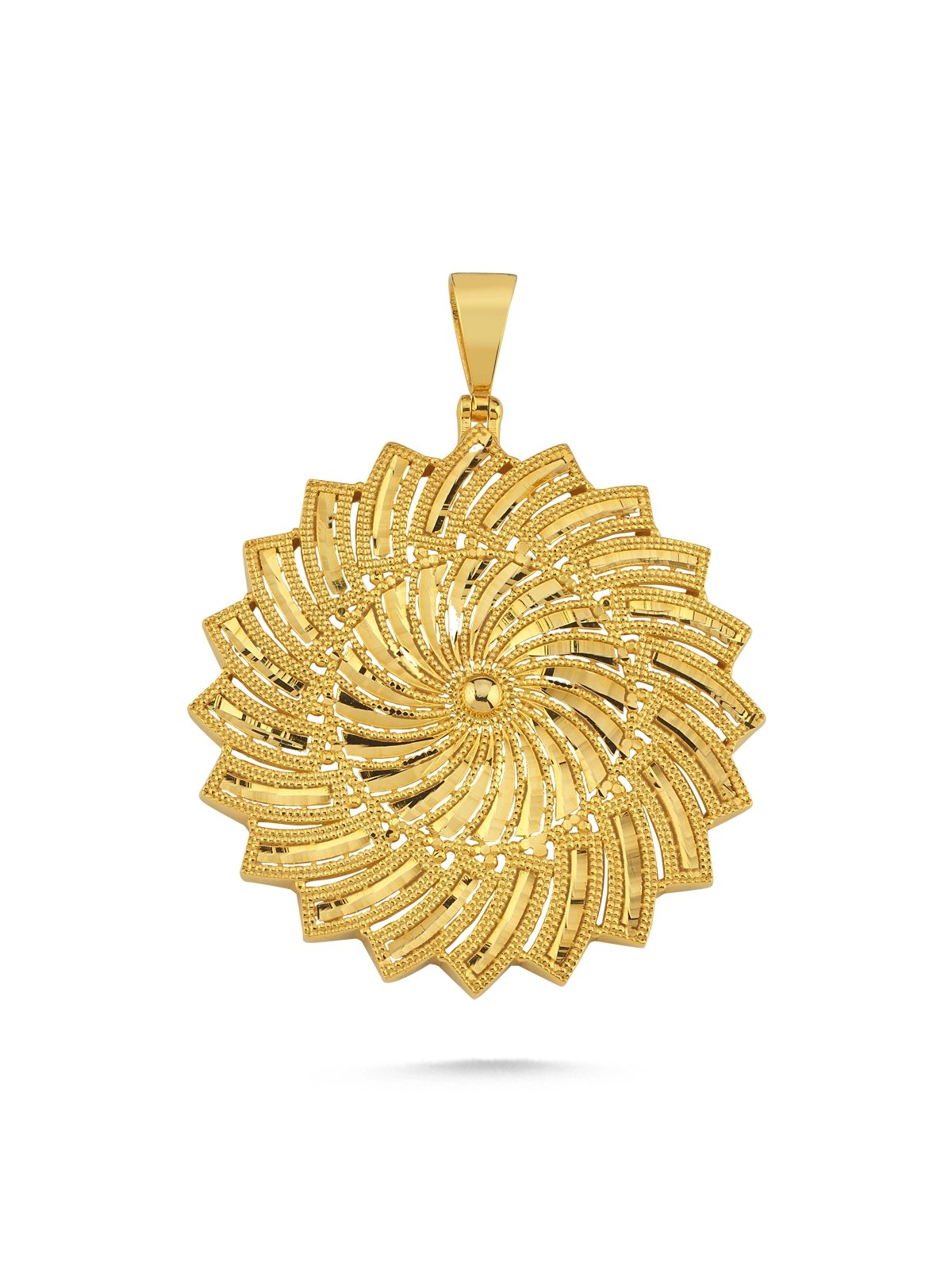 Mihver Altın Kolye Ucu