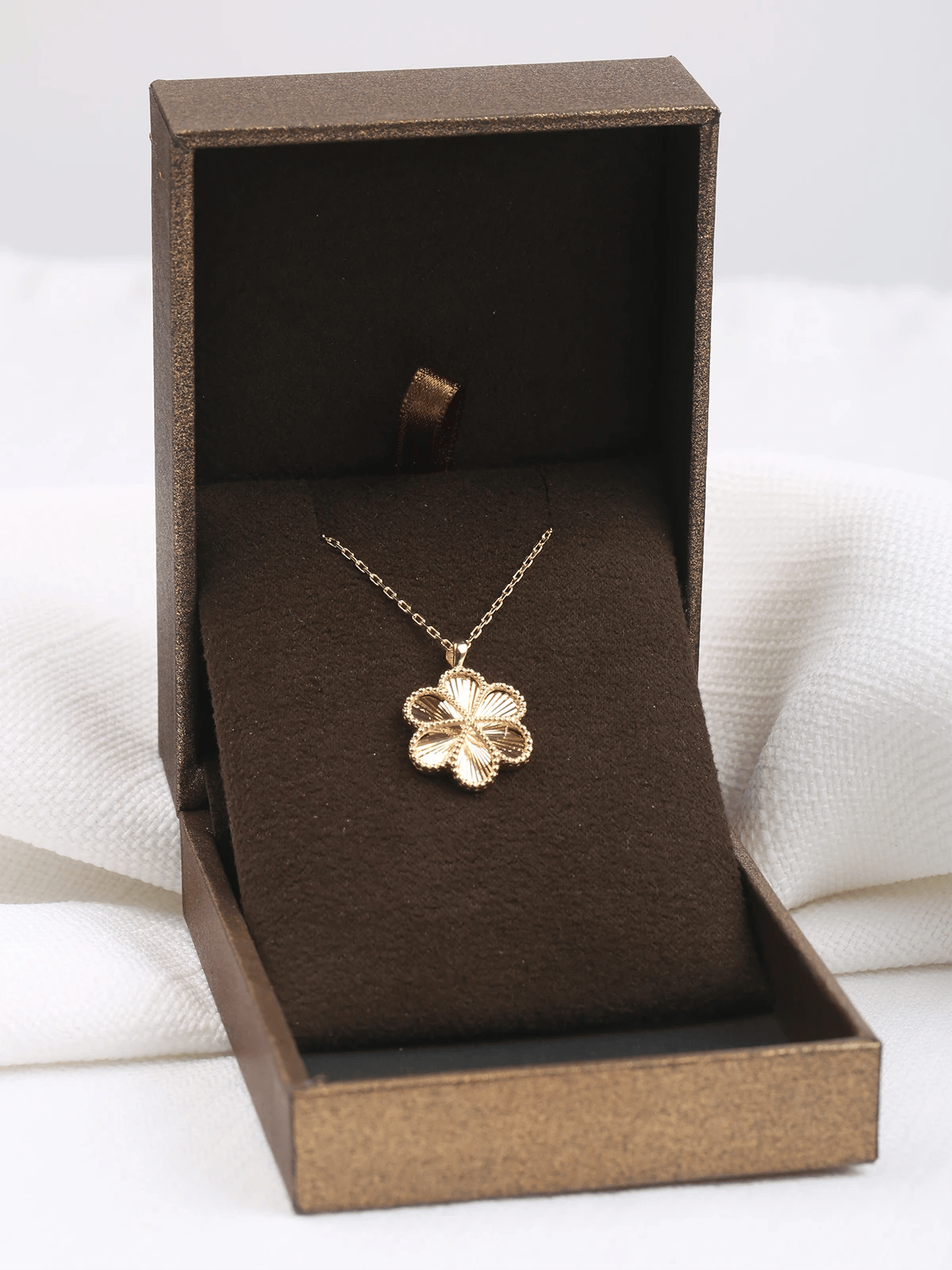 Anadolu Çiçeği Altın Kolye