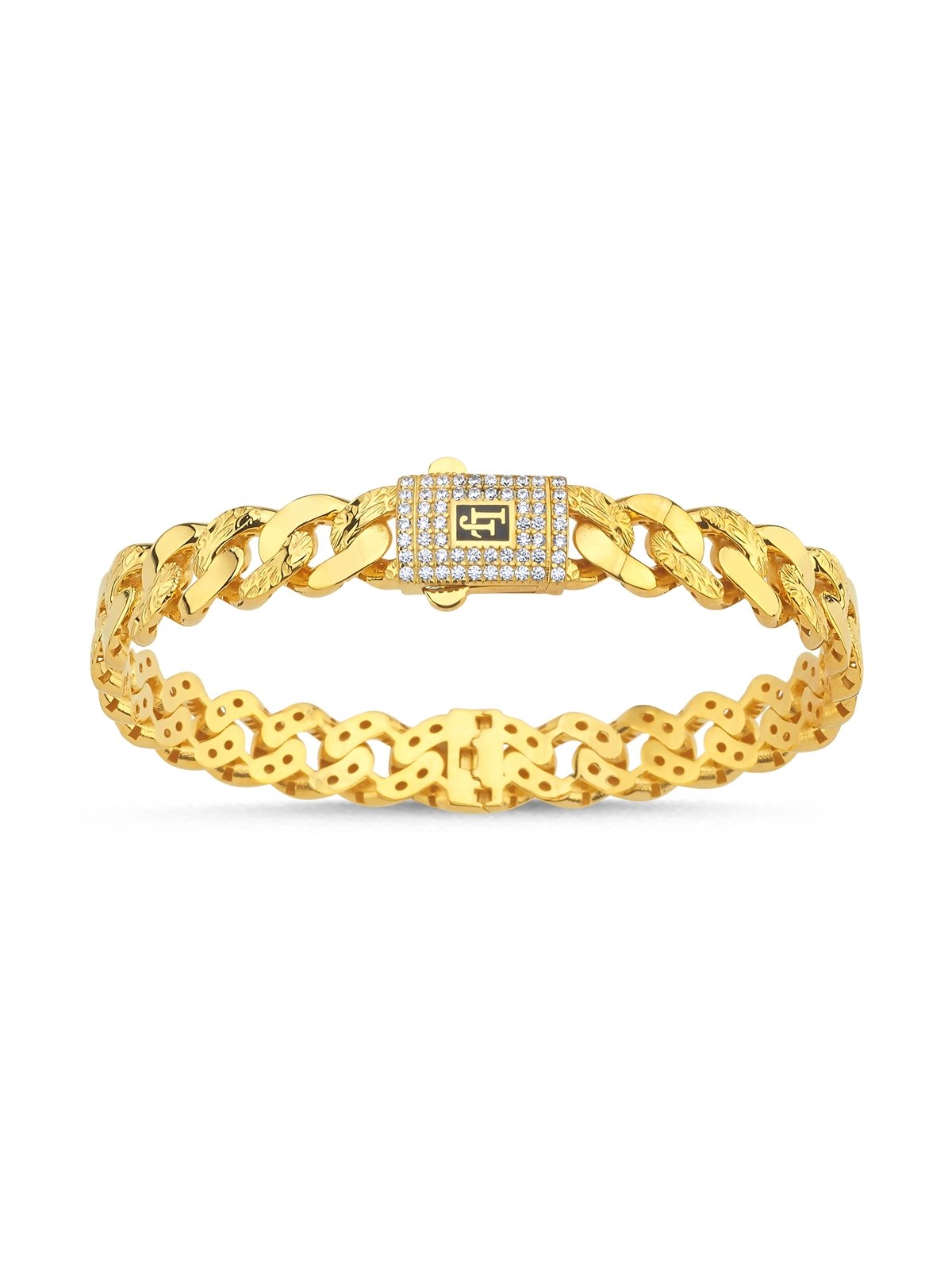 Antik Desen Gurmet Altın Kelepçe