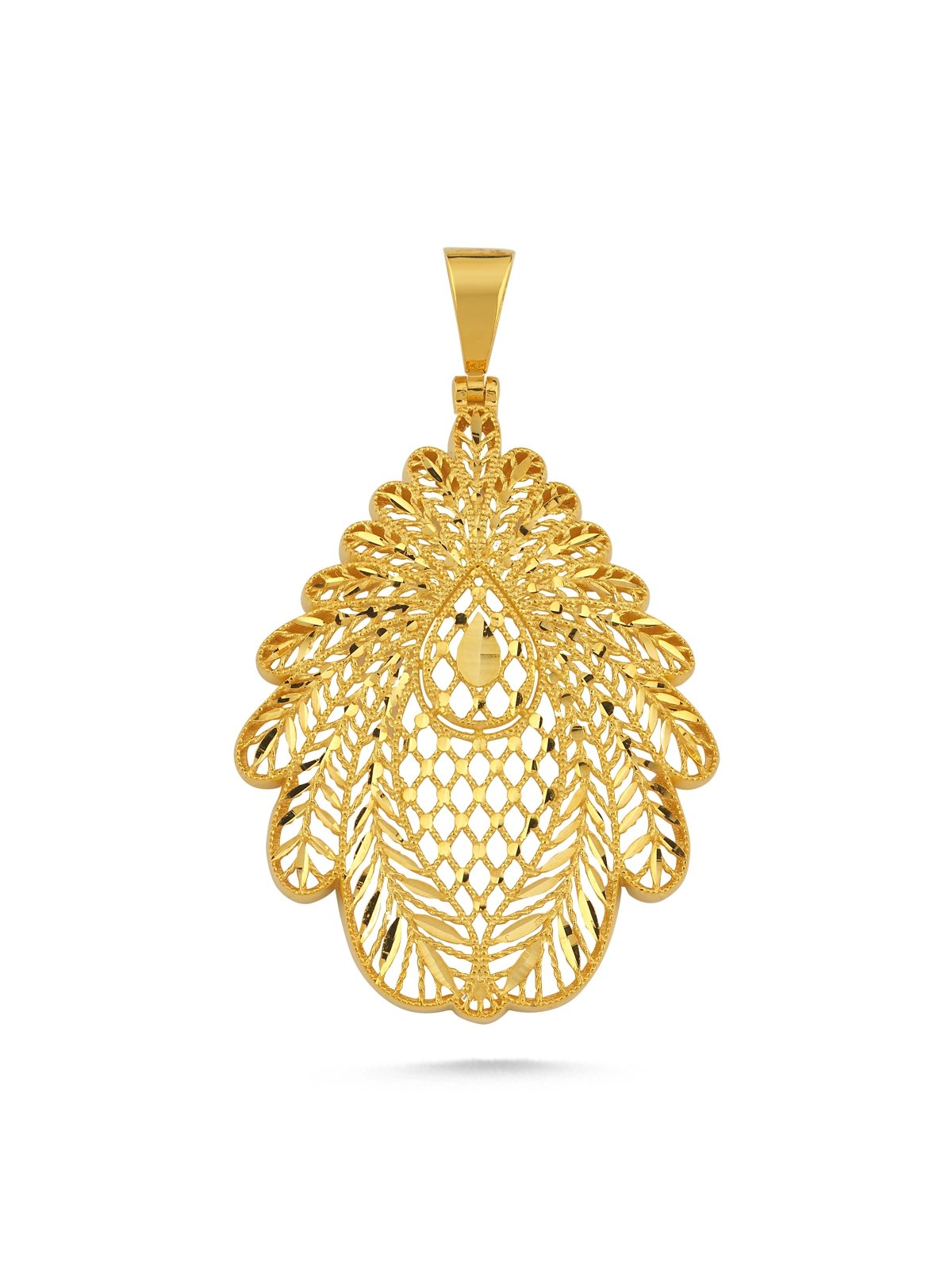 Saray Damlası Altın Kolye Ucu