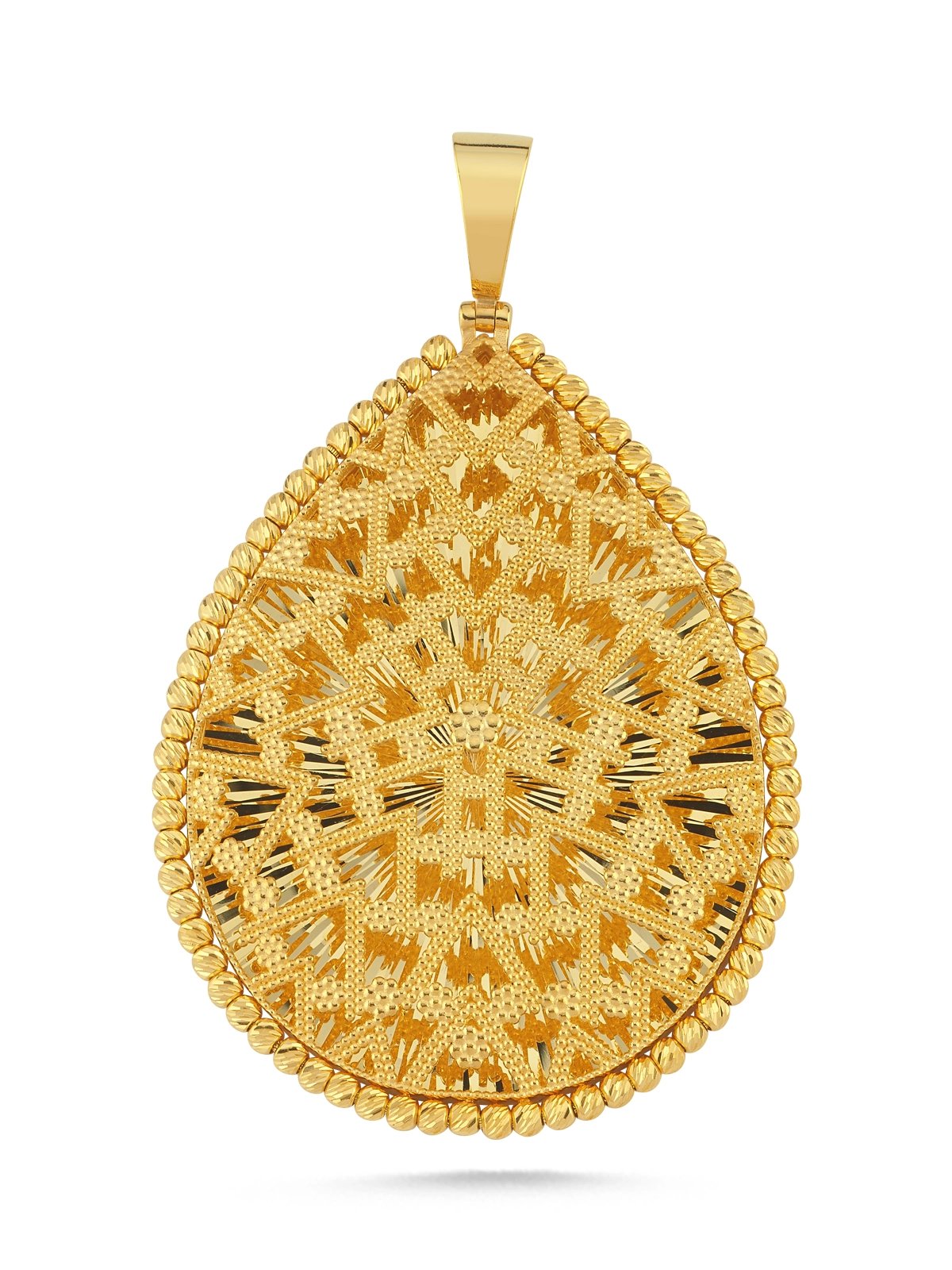 Mühr-i Damla Altın Kolye Ucu