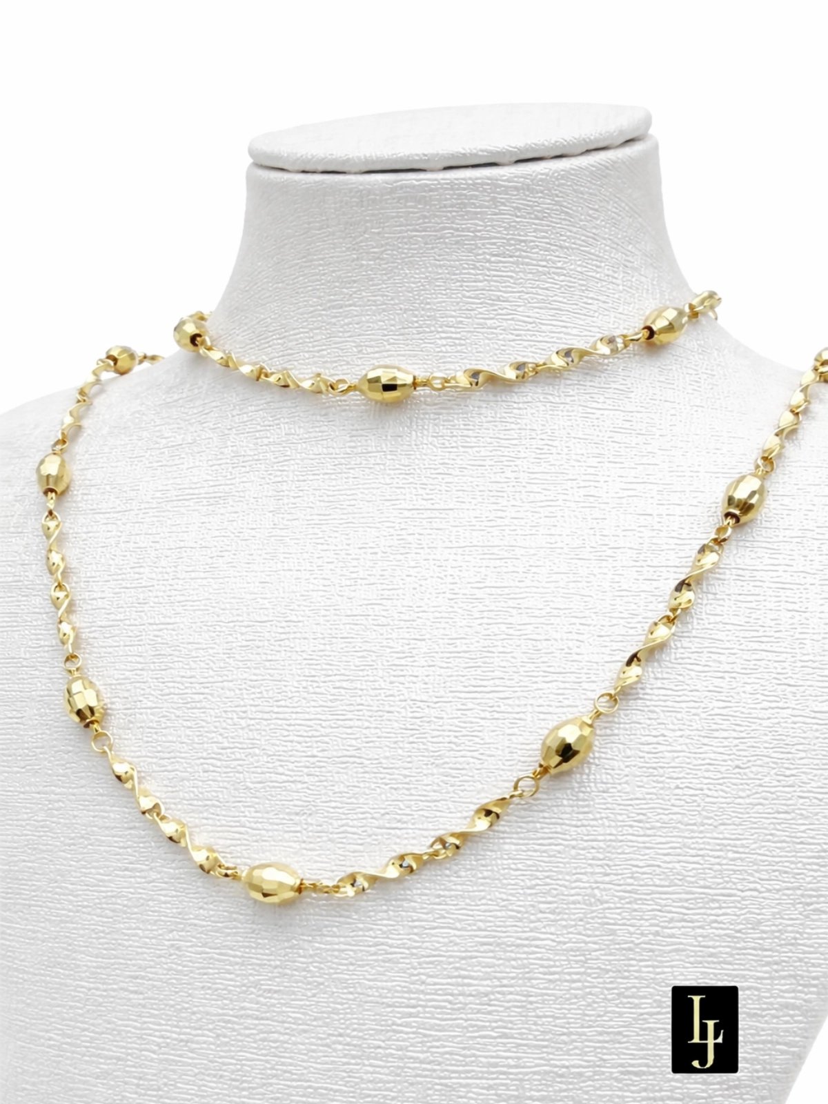 Altın Işıltı Zincir Kolye