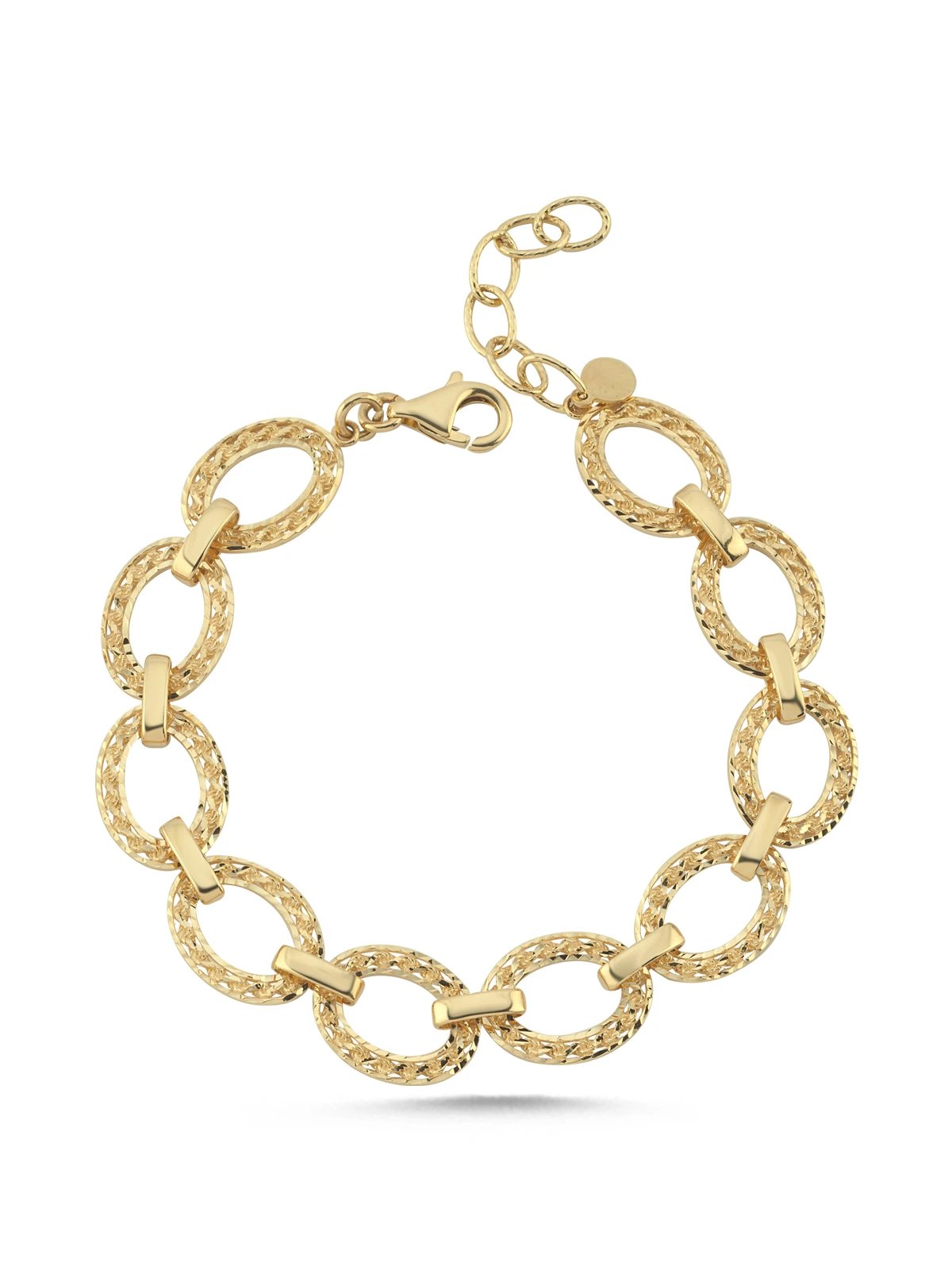 Harman Çemberi Altın Bileklik