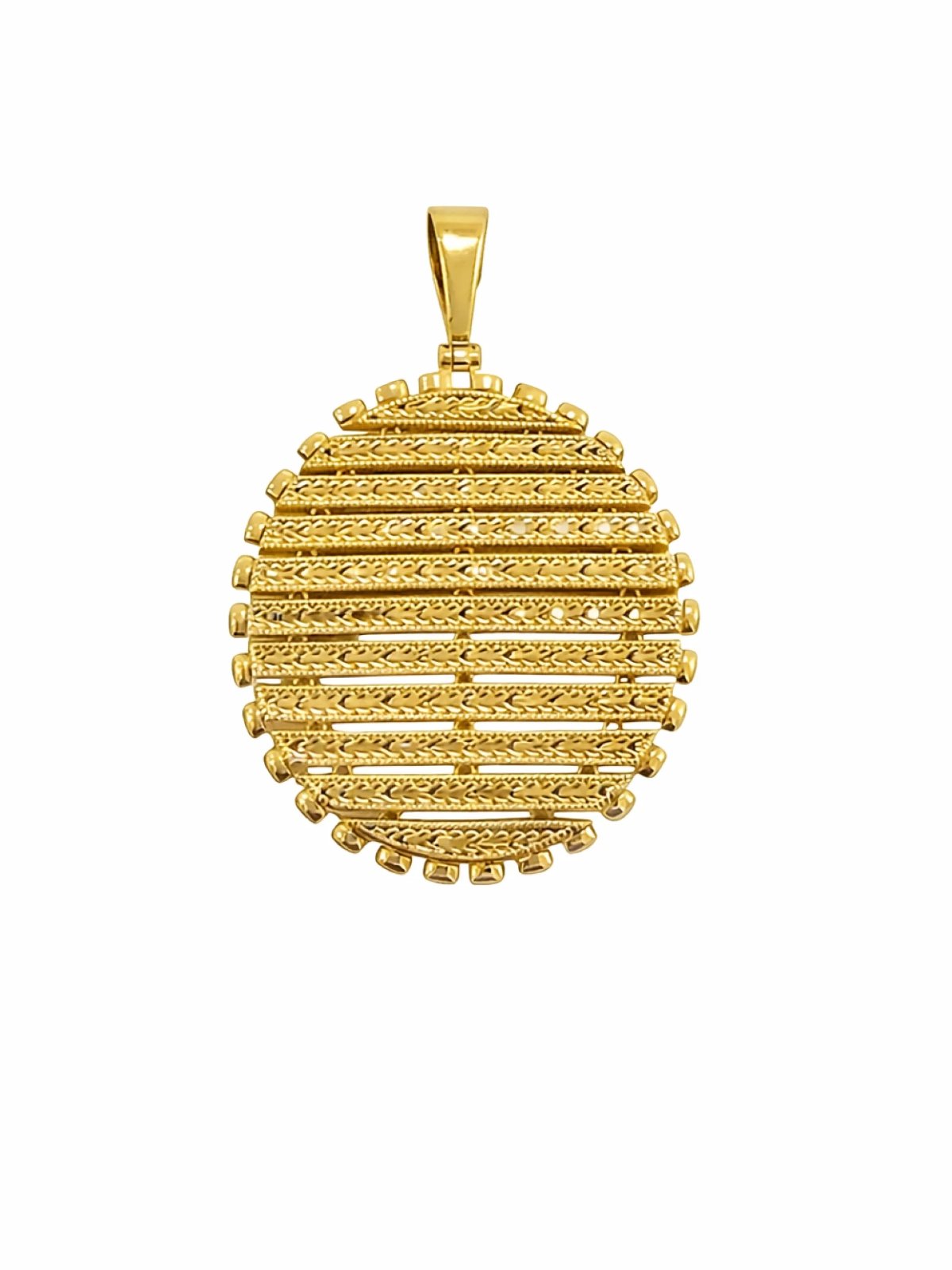 İlmek Altın Kolye Ucu