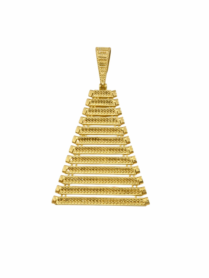 Ziggurat Altın Kolye Ucu