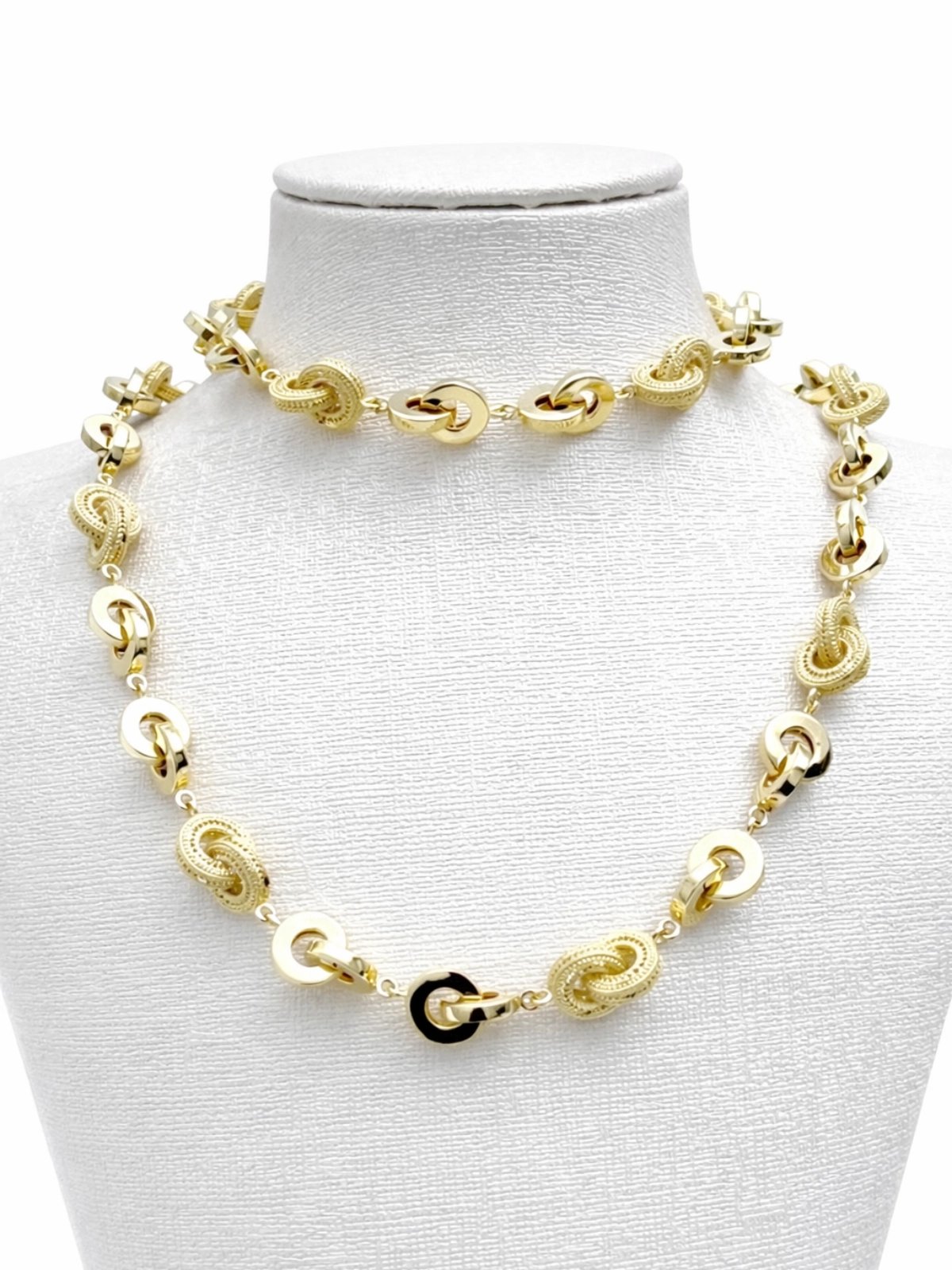 Altın Döngü Zincir Kolye